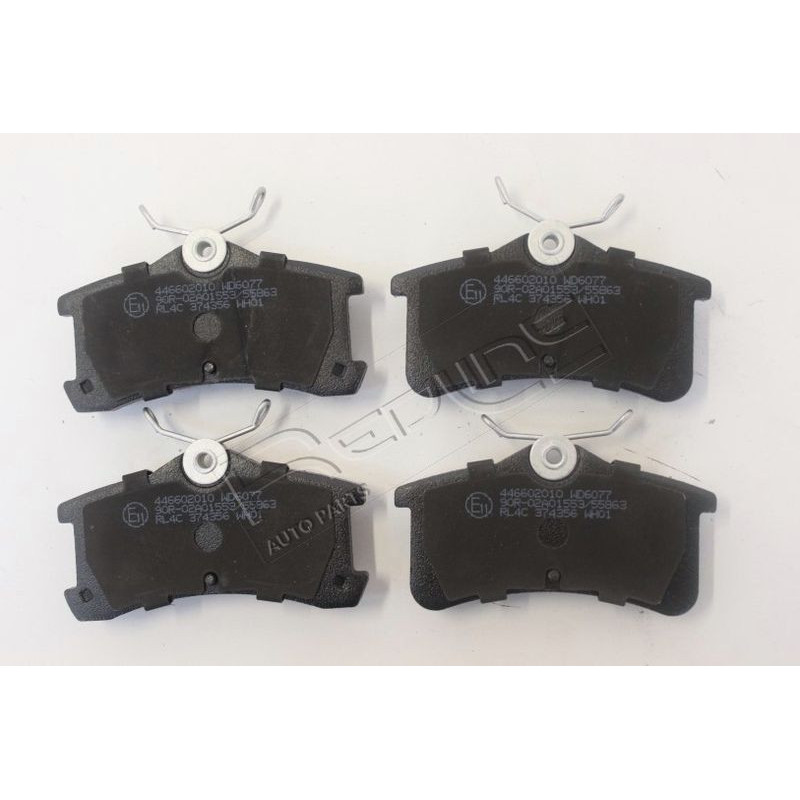 Pastiglie freno asse posteriore - RED LINE