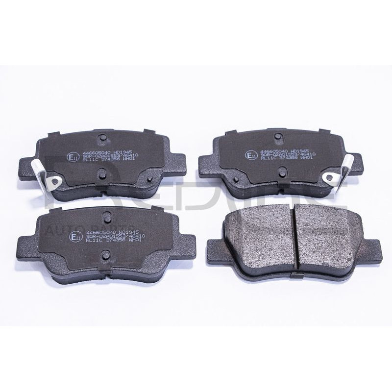 Pastiglie freno asse posteriore - RED LINE