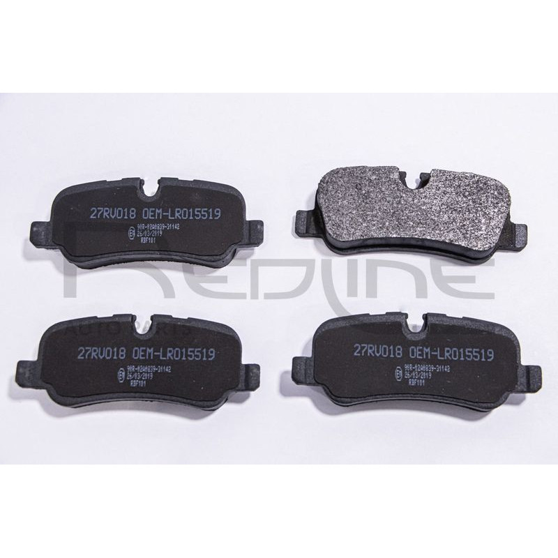 Pastiglie freno asse posteriore - RED LINE