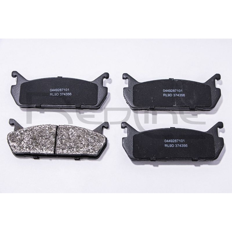 Pastiglie freno asse posteriore - RED LINE