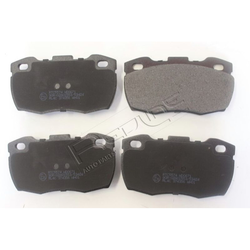 Pastiglie freno asse anteriore - RED LINE