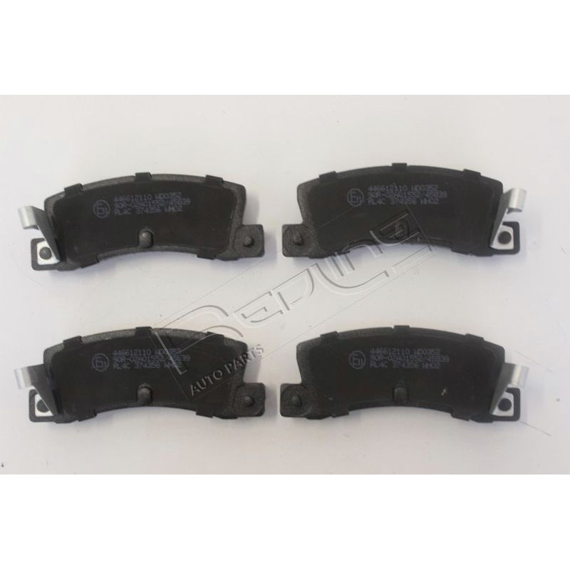 Pastiglie freno asse posteriore - RED LINE