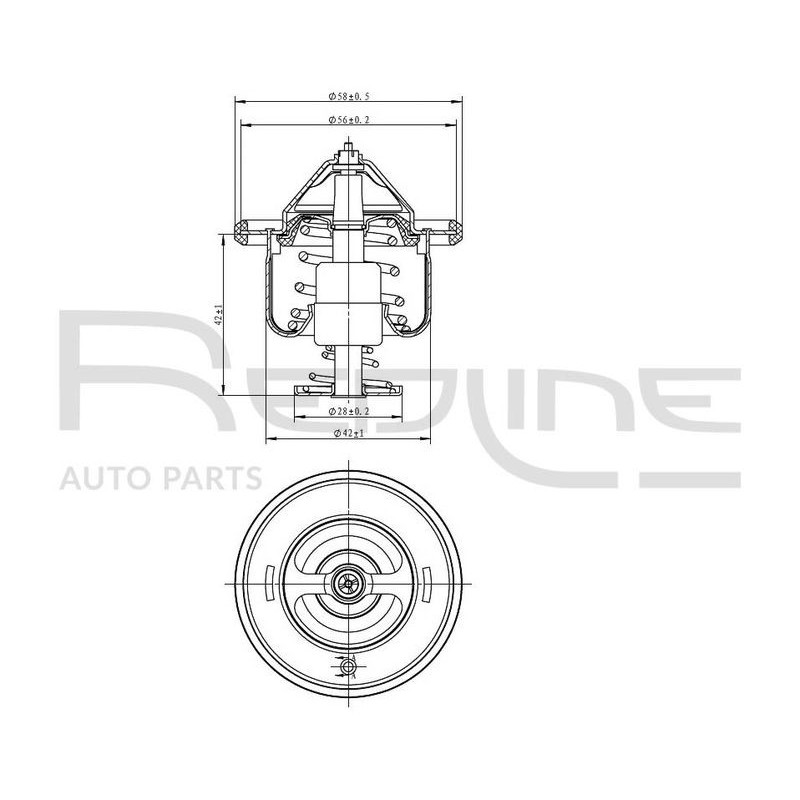 Termostato raffreddamento - RED LINE