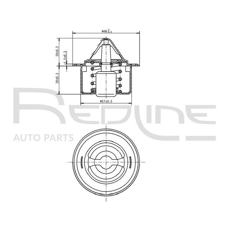 Termostato raffreddamento - RED LINE