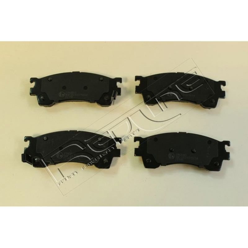 Pastiglie freno asse anteriore - RED LINE