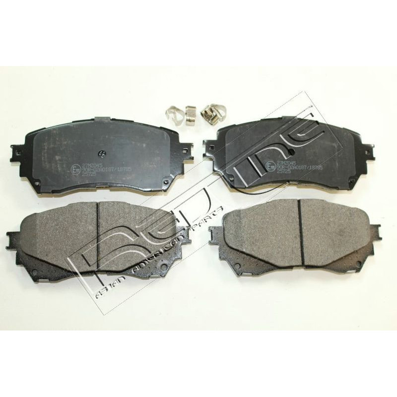 Pastiglie freno asse anteriore - RED LINE