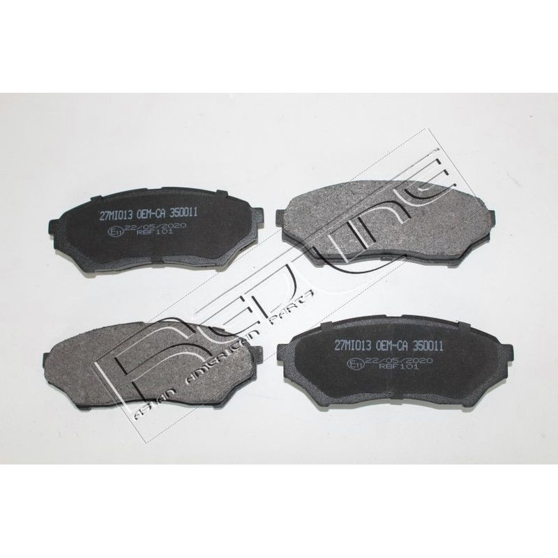 Pastiglie freno asse anteriore - RED LINE