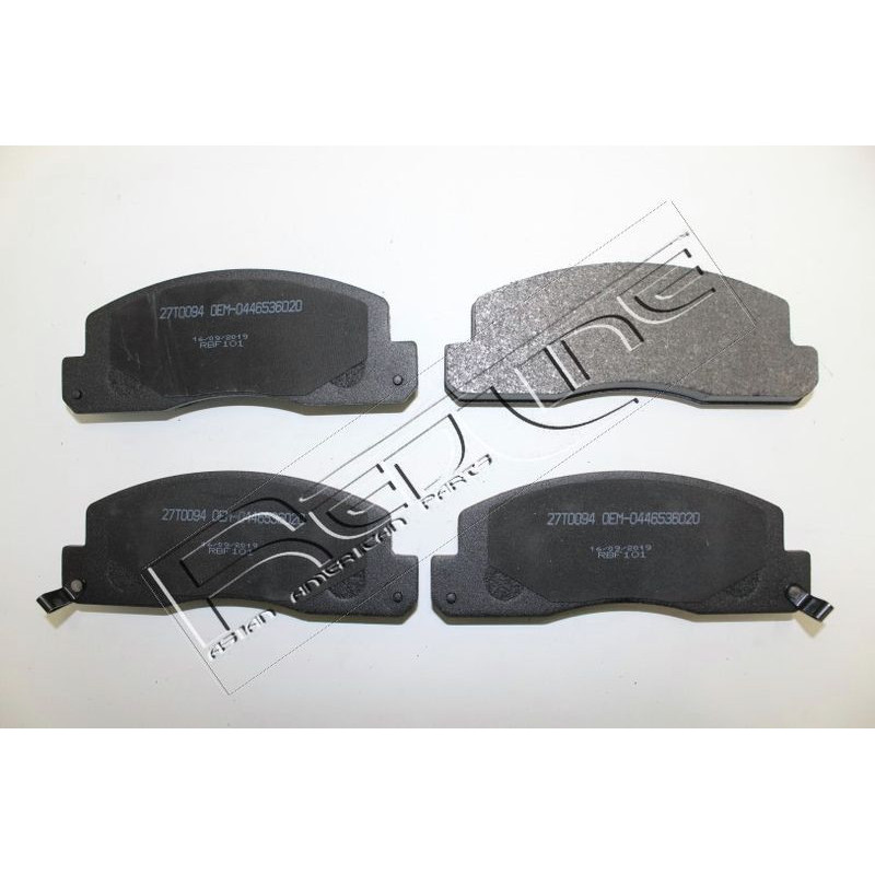 Pastiglie freno asse anteriore - RED LINE