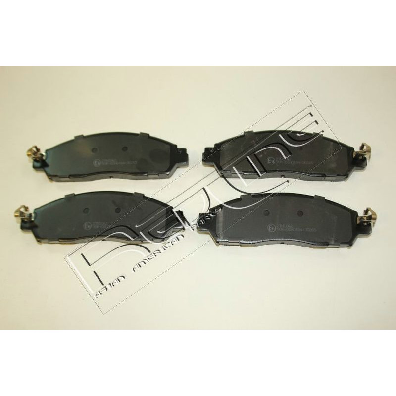 Pastiglie freno asse anteriore - RED LINE