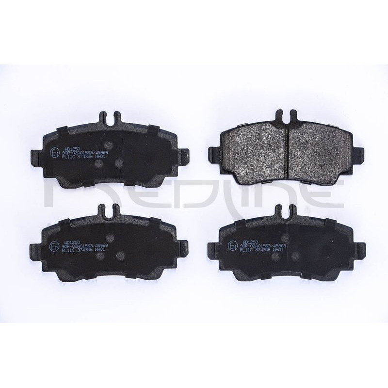 Pastiglie freno asse anteriore - RED LINE