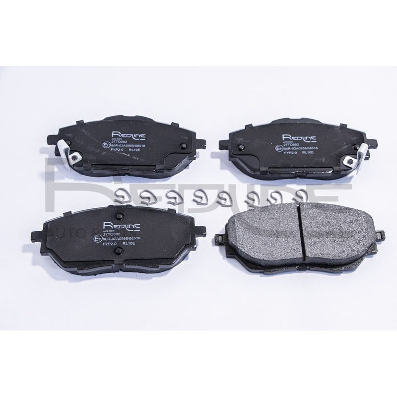 Pastiglie freno asse anteriore - RED LINE