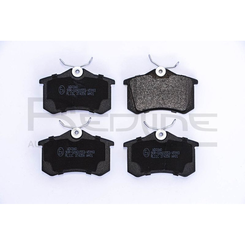 Pastiglie freno asse posteriore - RED LINE