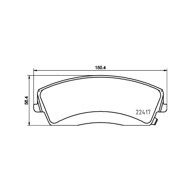 Pastiglie freno asse anteriore - HELLA BRAKE