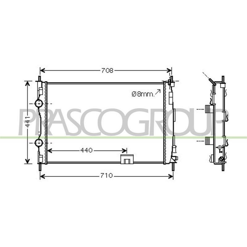 Radiatore acqua - PRASCO