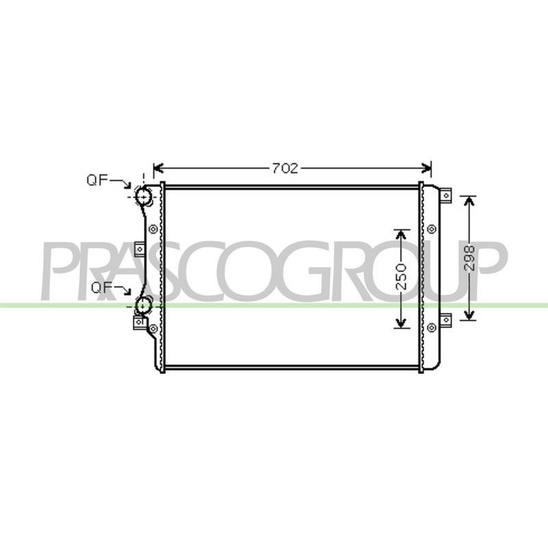 Radiatore acqua - PRASCO