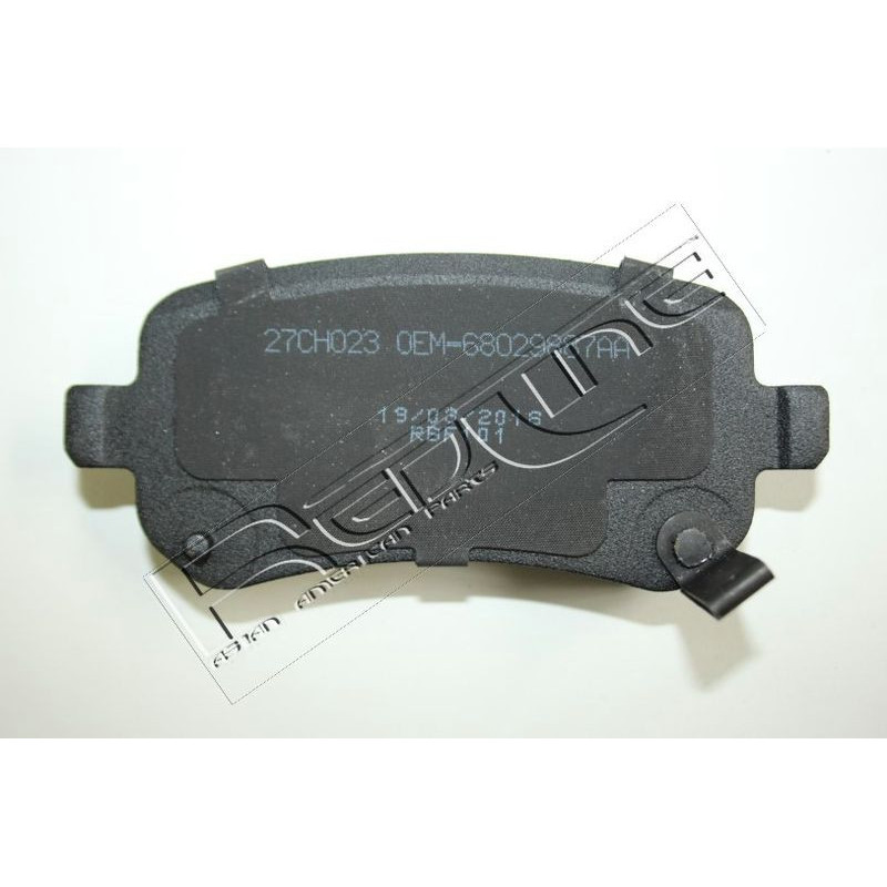 Pastiglie freno asse posteriore - RED LINE