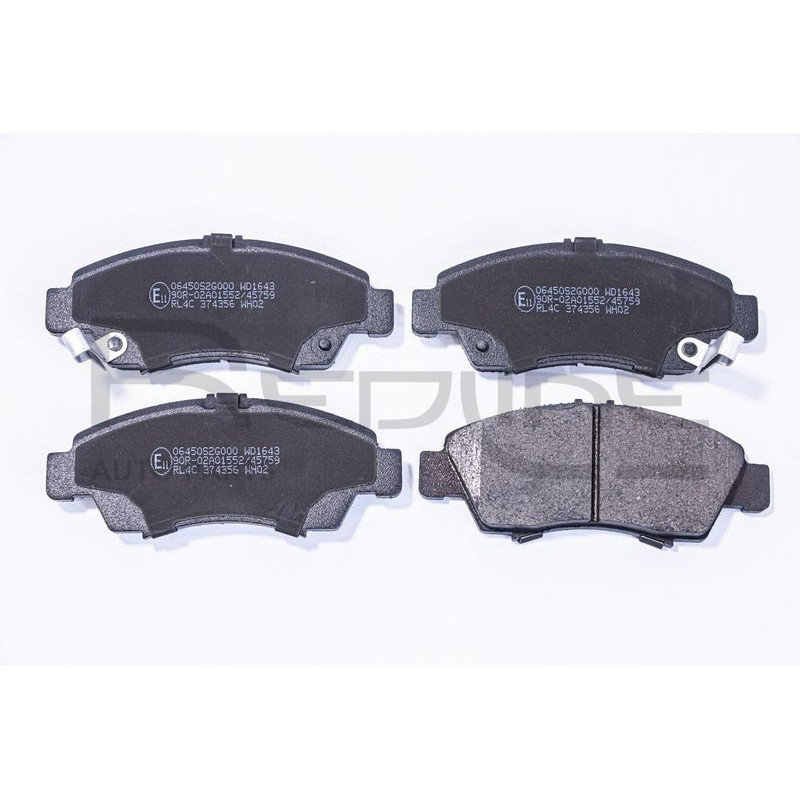 Pastiglie freno asse anteriore - RED LINE