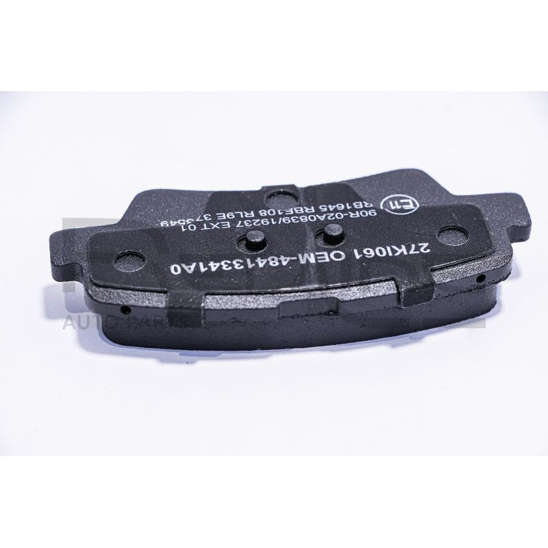 Pastiglie freno asse posteriore - RED LINE