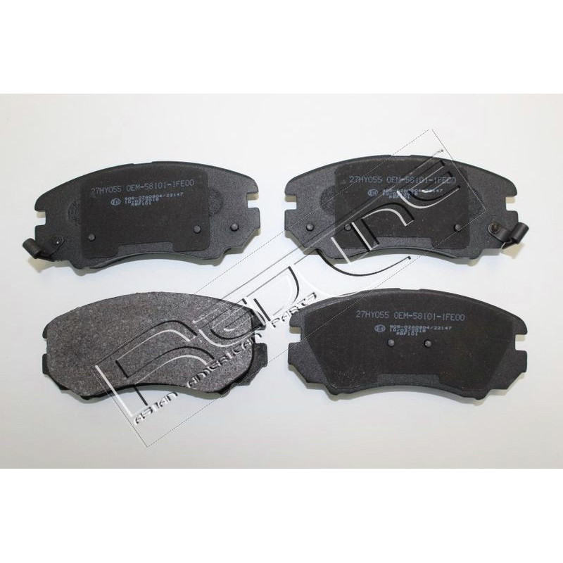 Pastiglie freno asse anteriore - RED LINE