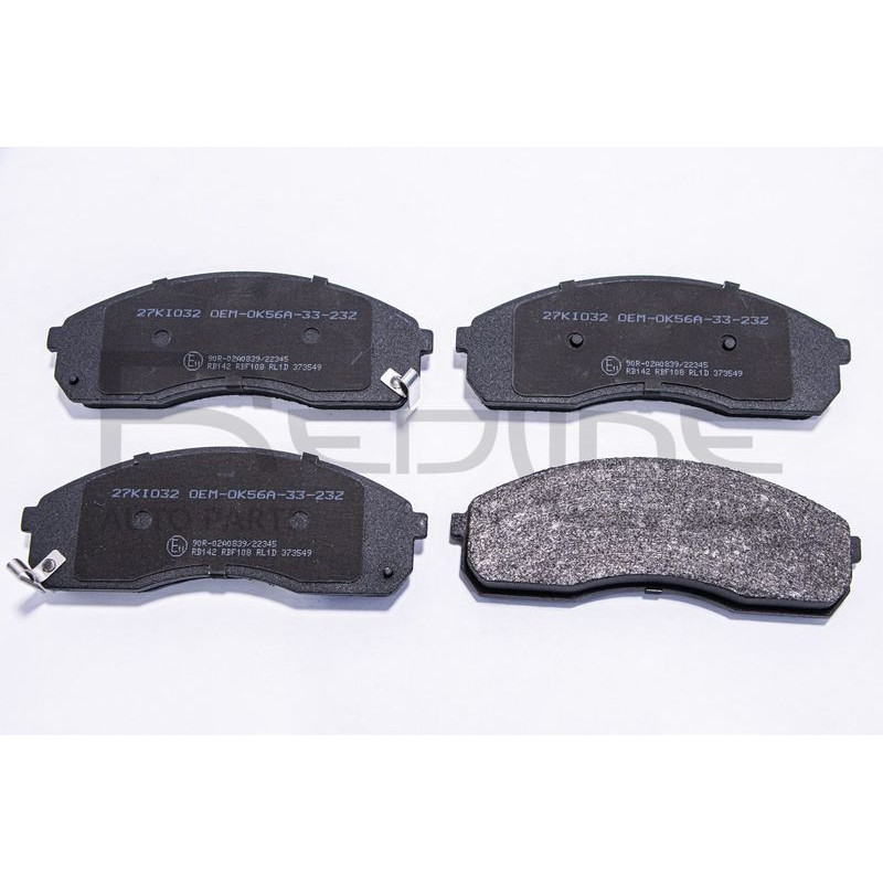 Pastiglie freno asse anteriore - RED LINE