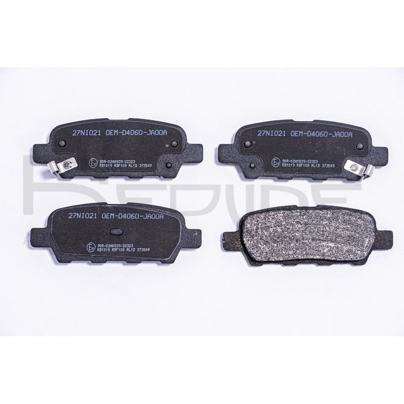 Pastiglie freno asse posteriore - RED LINE