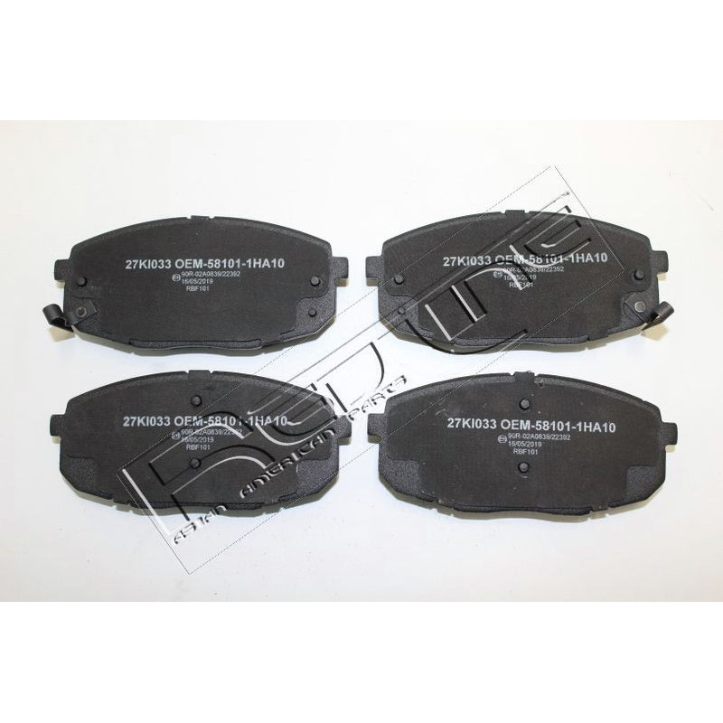 Pastiglie freno asse posteriore - RED LINE