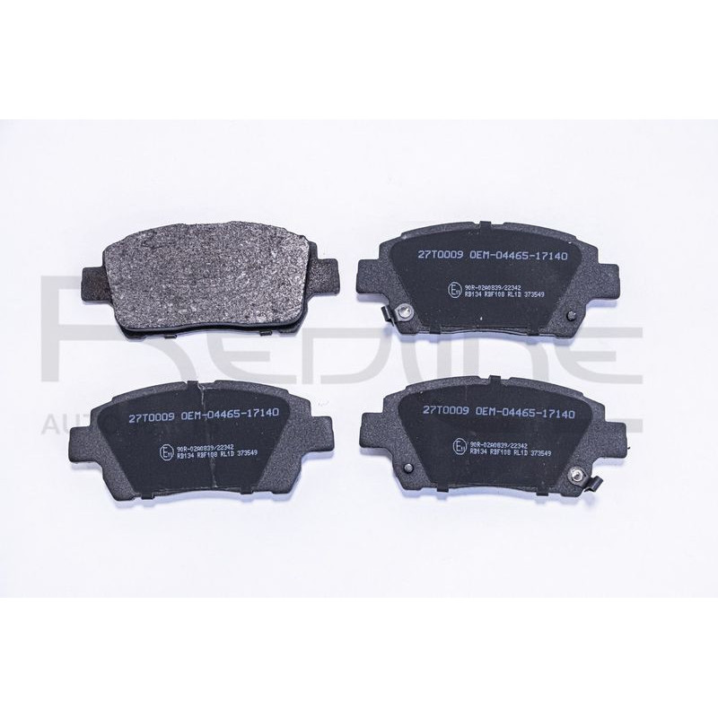 Pastiglie freno asse anteriore - RED LINE