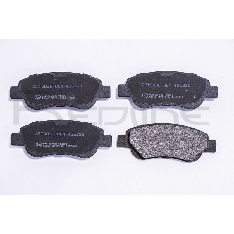 Pastiglie freno asse anteriore - RED LINE