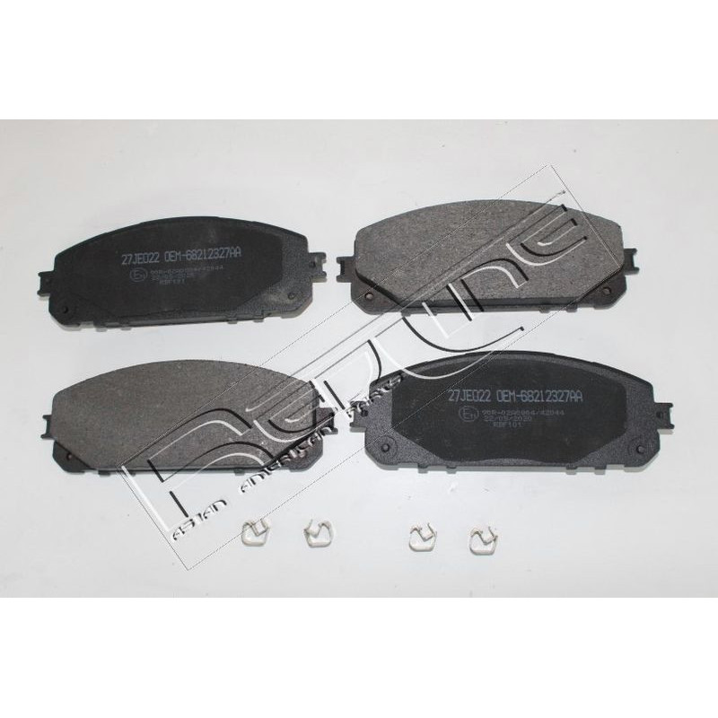 Pastiglie freno asse anteriore - RED LINE