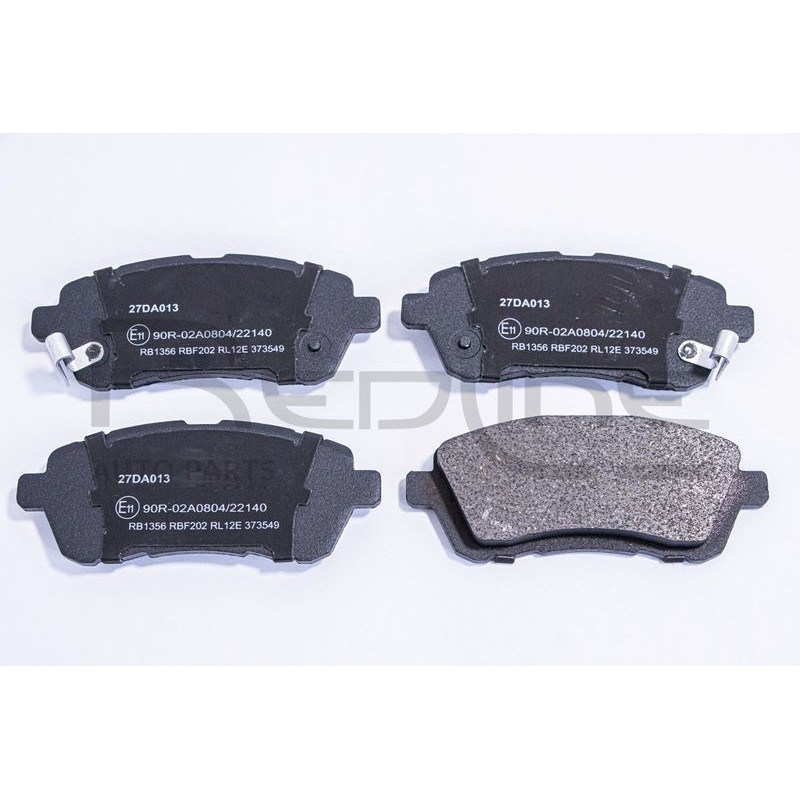 Pastiglie freno asse anteriore - RED LINE