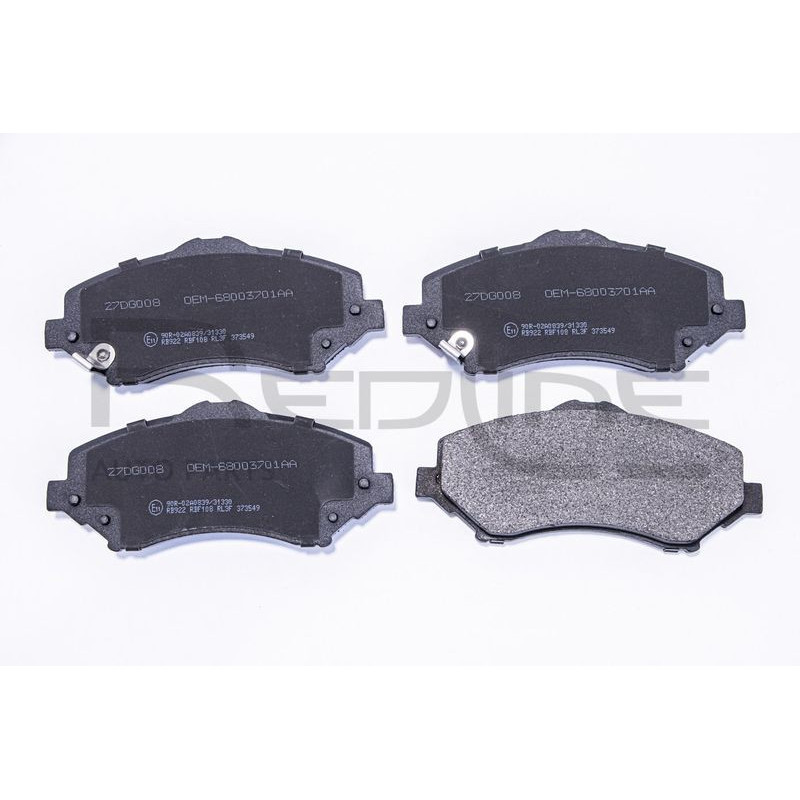 Pastiglie freno asse anteriore - RED LINE