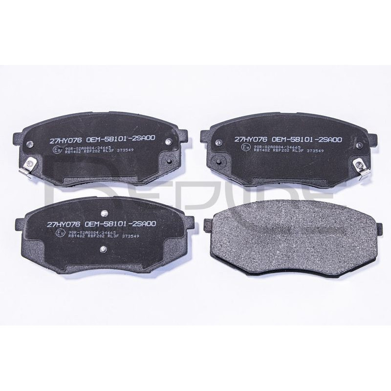 Pastiglie freno asse anteriore - RED LINE