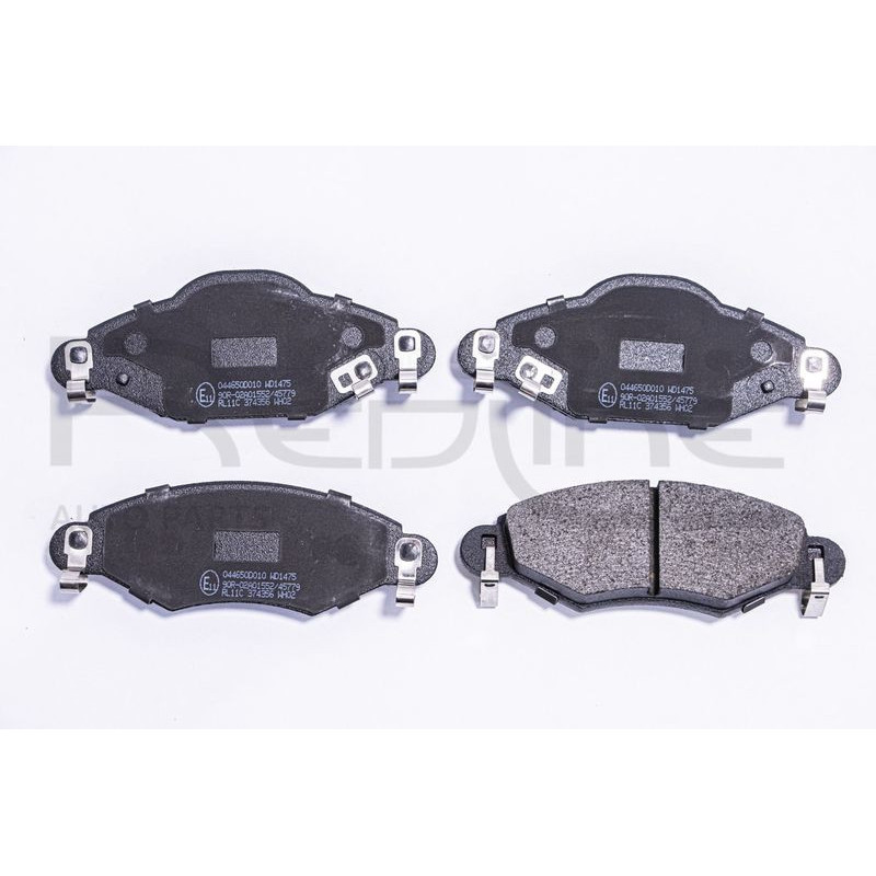 Pastiglie freno asse anteriore - RED LINE