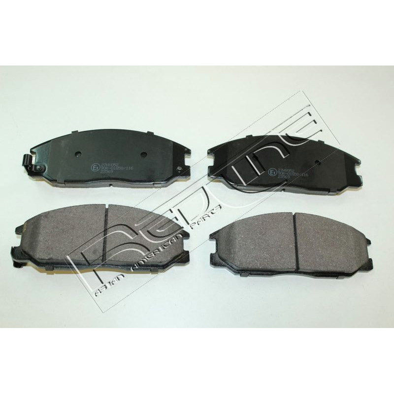 Pastiglie freno asse anteriore - RED LINE