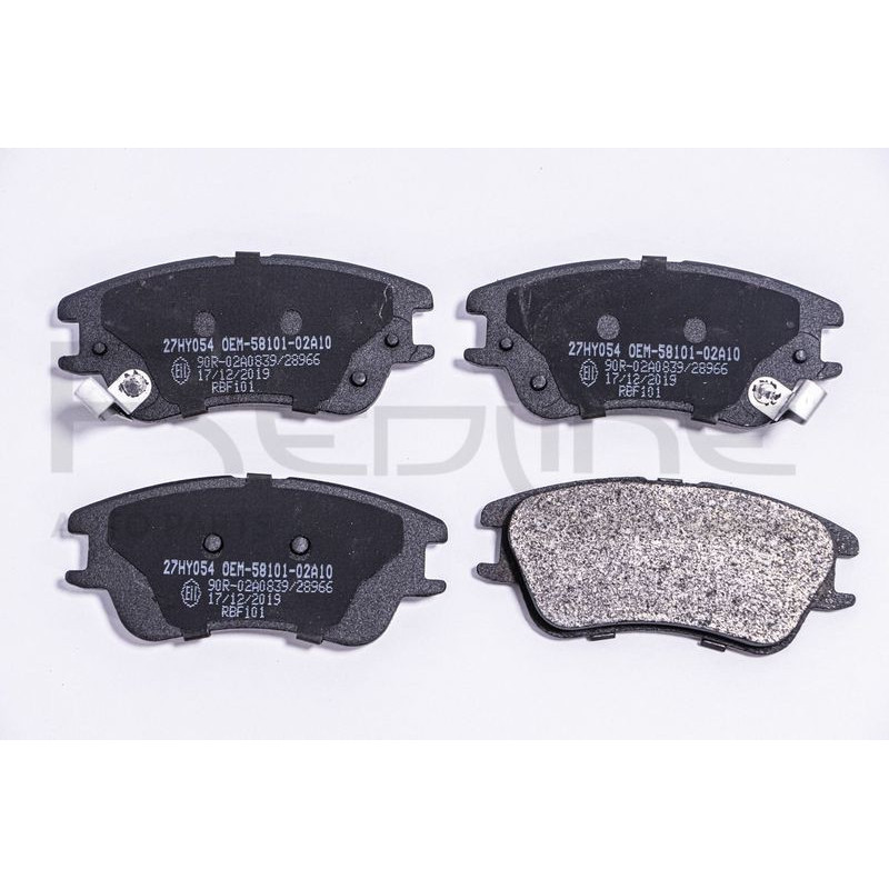 Pastiglie freno asse anteriore - RED LINE