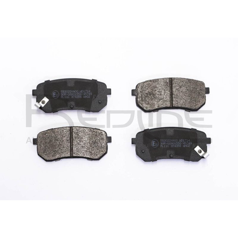 Pastiglie freno asse posteriore - RED LINE