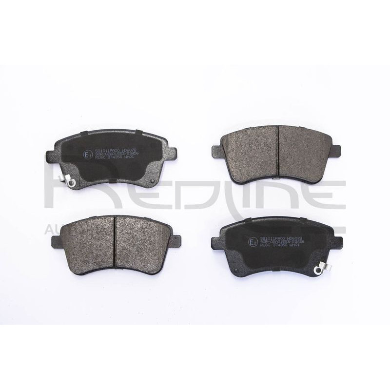 Pastiglie freno asse anteriore - RED LINE