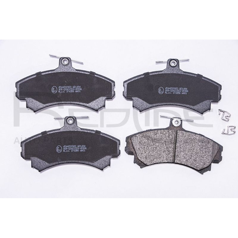 Pastiglie freno asse anteriore - RED LINE