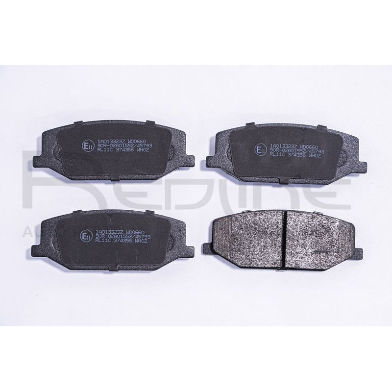 Pastiglie freno asse anteriore - RED LINE