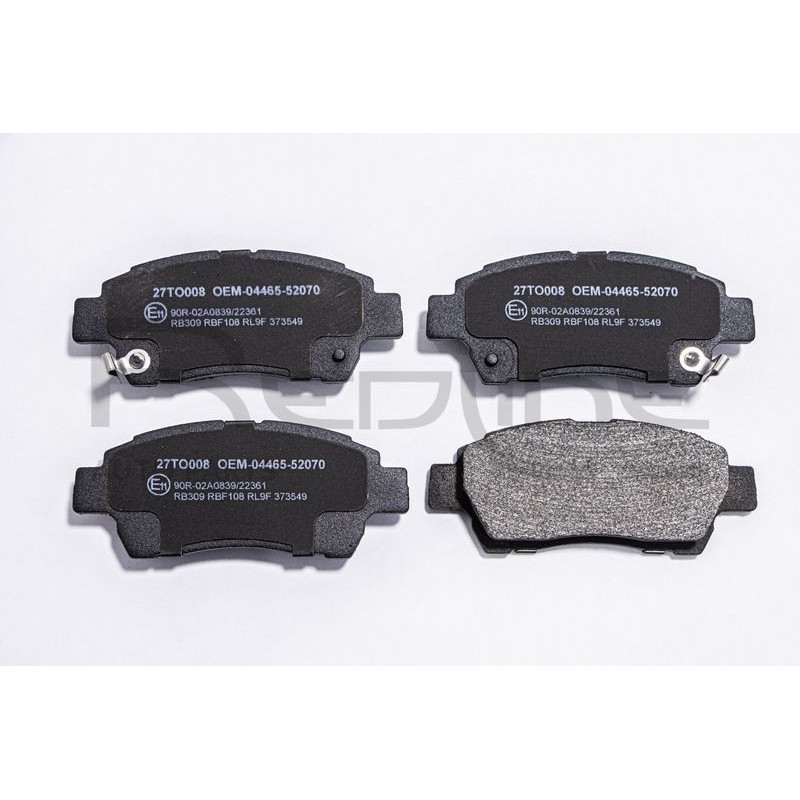 Pastiglie freno asse anteriore - RED LINE