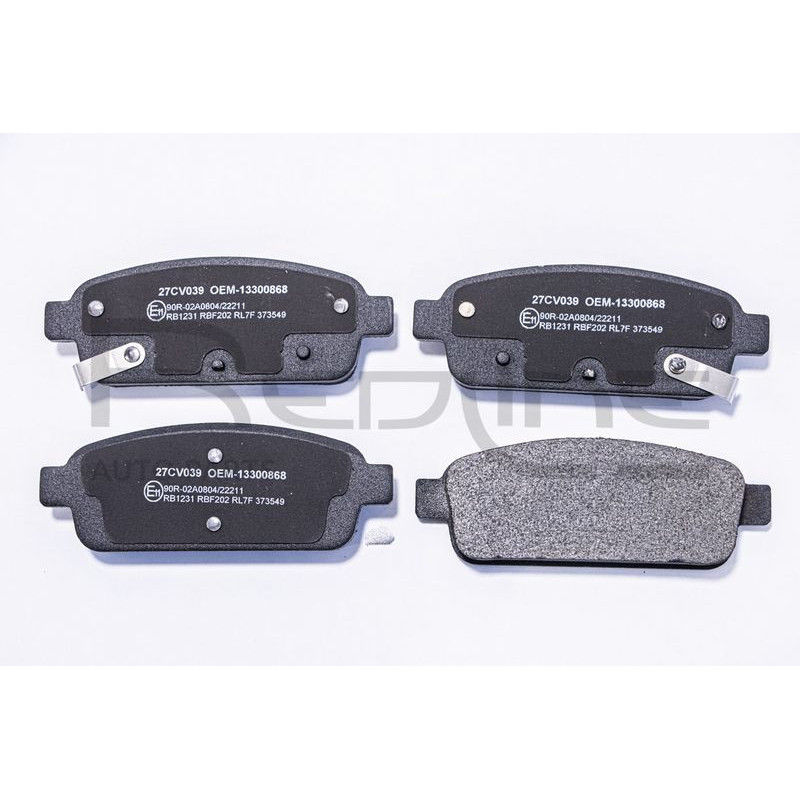 Pastiglie freno asse posteriore - RED LINE