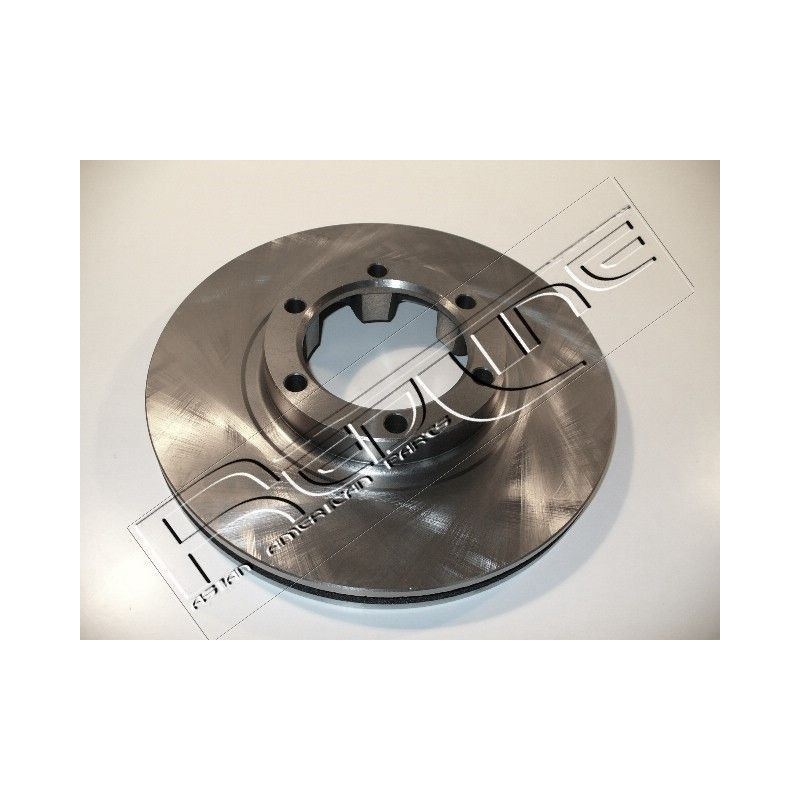 Disco freno asse anteriore - RED LINE