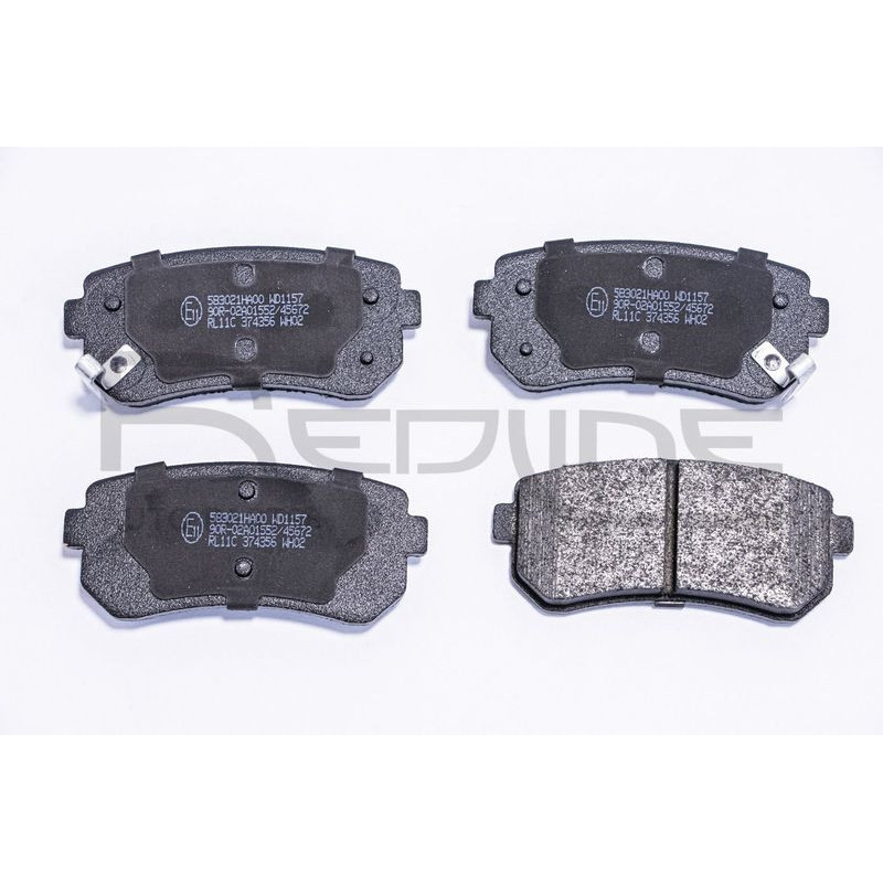 Pastiglie freno asse posteriore - RED LINE