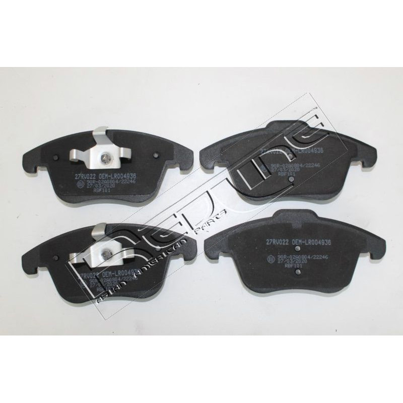 Pastiglie freno asse anteriore - RED LINE