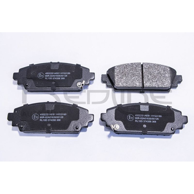 Pastiglie freno asse anteriore - RED LINE