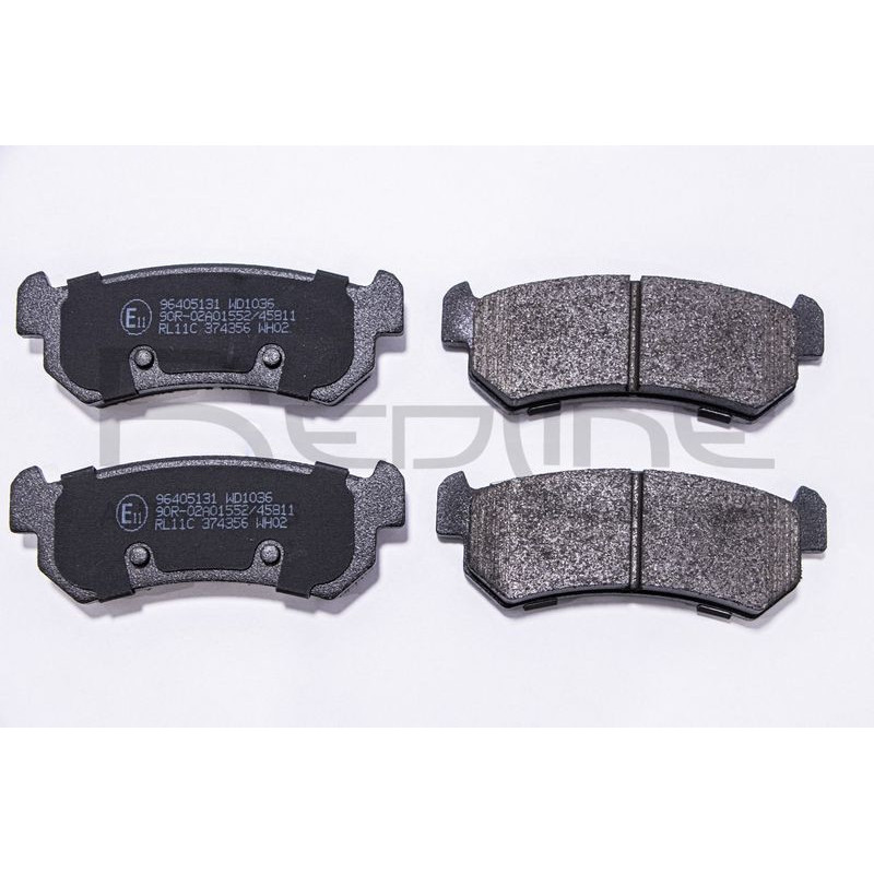 Pastiglie freno asse posteriore - RED LINE