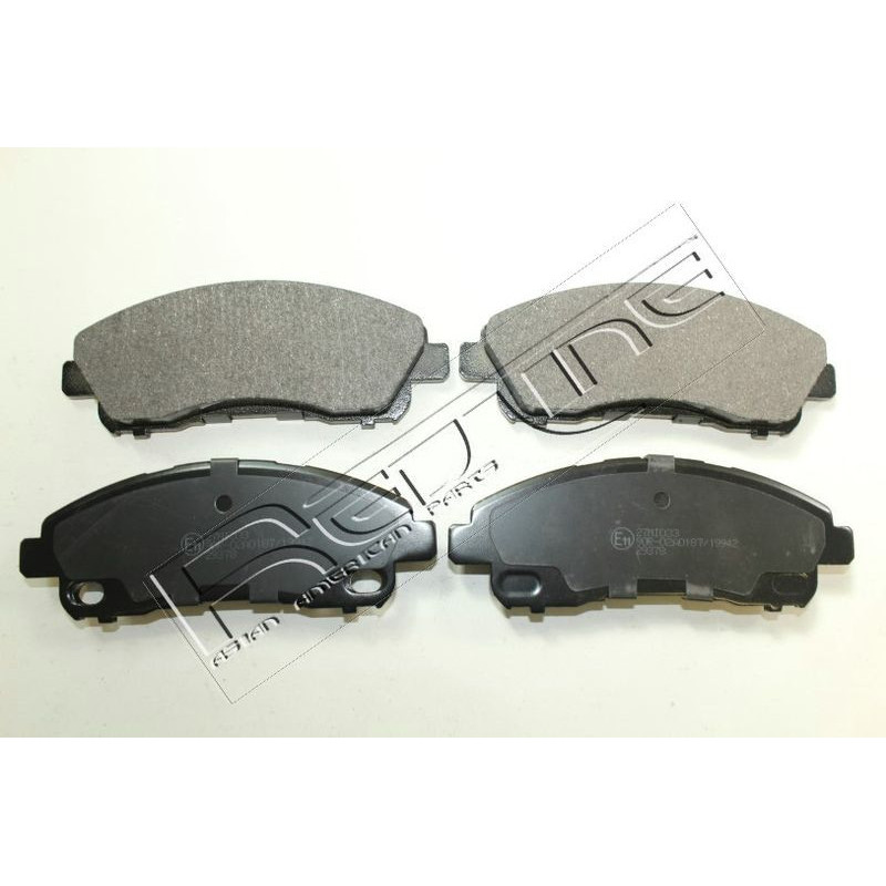 Pastiglie freno asse posteriore - RED LINE