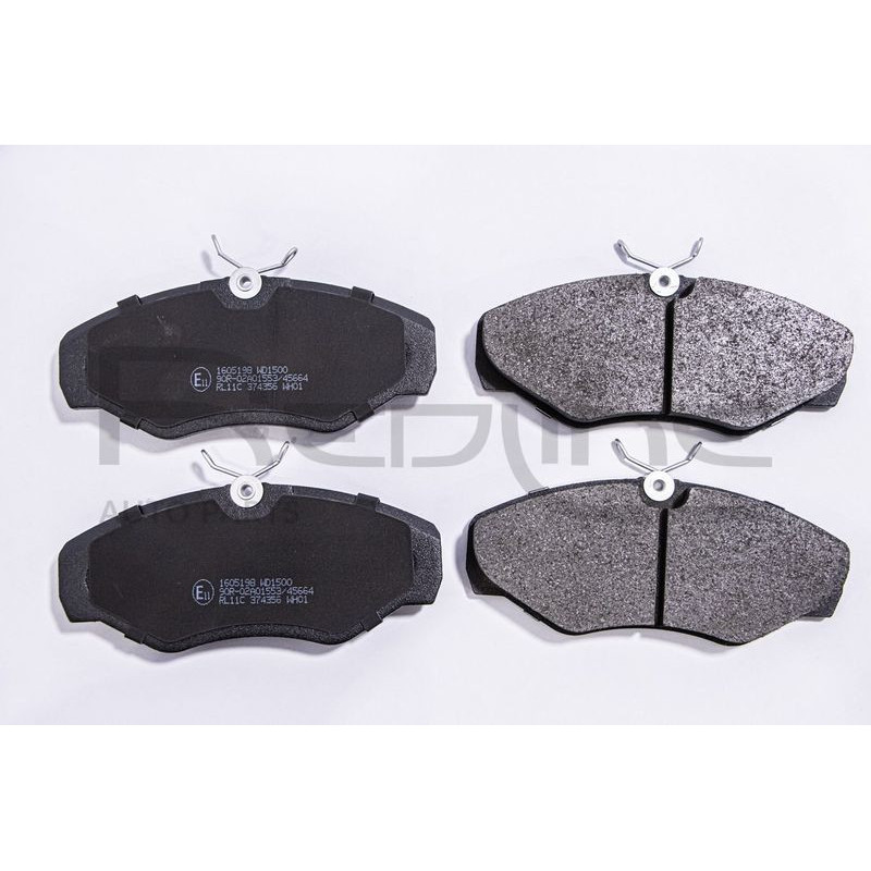 Pastiglie freno asse anteriore - RED LINE