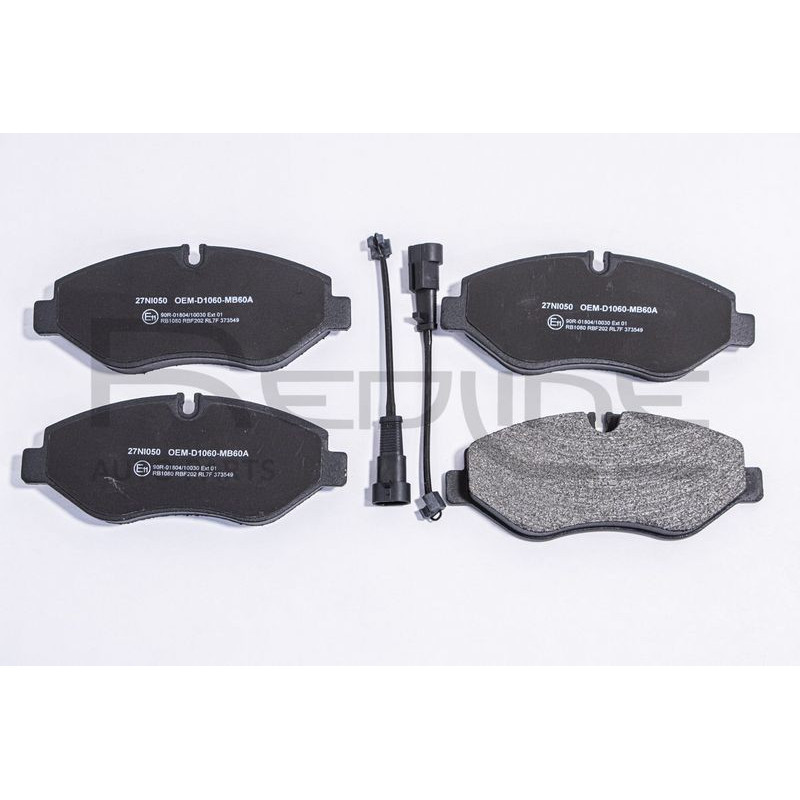 Pastiglie freno asse anteriore - RED LINE