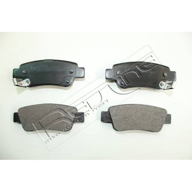 Pastiglie freno asse posteriore - RED LINE